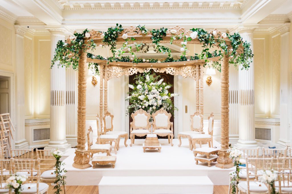 Mandap at Hedsor House for an indian wedding 